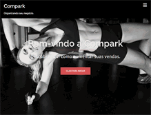 Tablet Screenshot of compark.com.br